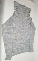 Gerry Women&#39;s Drawstring Cowl Neck Grey Pullover Sweater XL New With Tags CA1 - £10.38 GBP