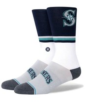 Stance Infiknit Casual MLB Seattle Mariners Mens Crew Socks Shoe Size 6-8.5 - £11.16 GBP