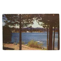 Postcard Lake Arrowhead Southern California Resort Union Oil Company 76 Chrome - £5.34 GBP