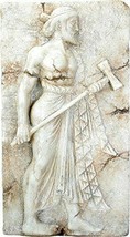 Ebros Vulcan Roman Relief from Herculaneum Wall Plaque Large 16.5&quot; Long Replica - £61.70 GBP
