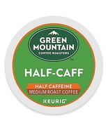 Green Mountain Half Caff Coffee 24 to 144 Keurig K cup Pods Pick Any Size  - £18.74 GBP+