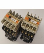 Lot of 2 Fuji Electric SH-4 Contactors 10A , 100-110V Coil, w/ SZ-A40 Au... - $9.77