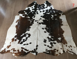 Amazing Cowhide Rug Cow skin Rug Leather Hide Carpet Cow Hide Rug (Disco... - $119.00