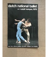 1978 Rudolf Nureyev Guest Performer with Dutch National Ballet Promo Med... - $50.00