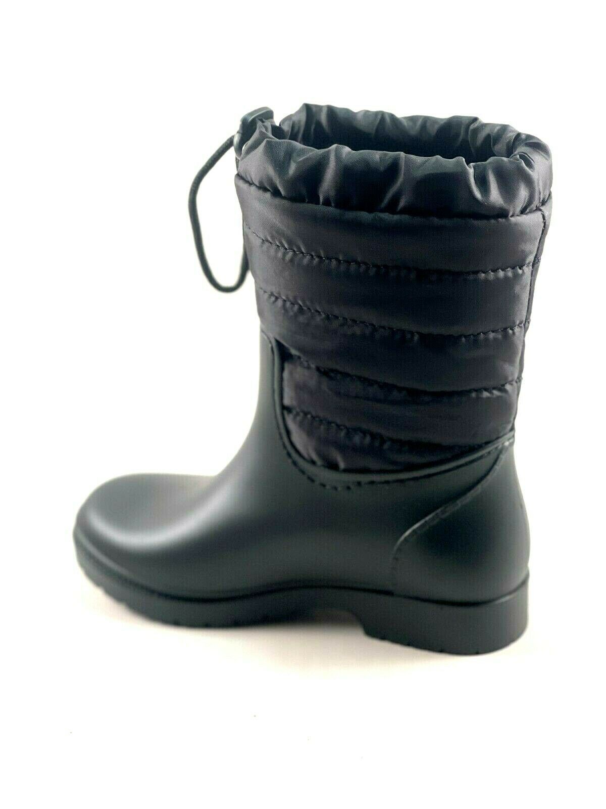 Henry Ferrera Cookie-200 Black Matte Unisex Youth Fleece Lining Rain Boots Item image 5