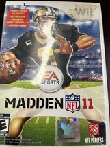 Madden NFL 11 Nintendo Wii - Complete w/ Manual - £3.18 GBP