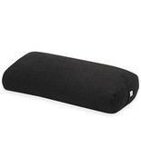 Black Color Meditation Rectangular Pillow Yoga Bolster Supports Body (a) - £117.31 GBP