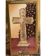Dillard’s Handcrafted Christmas Crystal Cross 10” x 6” Standing Figure w... - $348.87 MXN