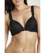 Natori 736037 Natori Lace Trim Bra SZ. 32D Black - $37.43 CAD