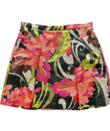 Trina Turk Floral Pattern Pleated Skirt - £20.51 GBP