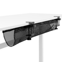 VIVO Mesh 36 Inch Clamp-on Under Desk Cable Net, Workstation Wire Organizer, Cab - £43.95 GBP