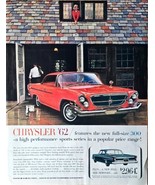 Chrysler 62 Full Size red hardtop high performance sport -1961 Vintage P... - €9,01 EUR
