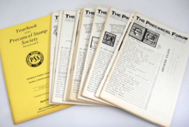 The Precancel Forum 1983 Philatelic Journal Lot of 12 Issue Plus Yearbook - £7.51 GBP