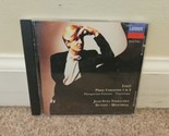 Liszt: Piano Concertos Nos 1 &amp; 2 Hungarian Fantasy; Totentanz (CD 1991)4... - $5.69