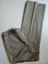 Orvis Dress Pants Womens Size 6 Khaki Green Straight Cotton Stretch - £18.62 GBP