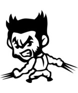  Wolverine Logan Decal Vinyl Truck Car Van Window Sticker Comics X-Men  - $78.06 MXN