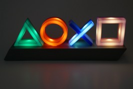 Sony Playstation Official Icons Neon Logo LED Desk Lights - $372.92 MXN