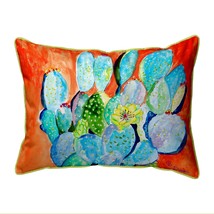 Betsy Drake Cactus II Large Indoor Outdoor Pillow 16x20 - £36.89 GBP