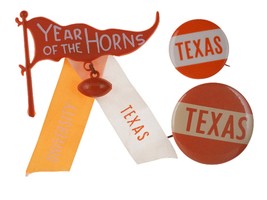 Vintage university of texas football pinback buttonsestate fresh austin 349611 thumb200