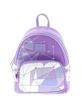 NWT Loungefly x Disney Parks Walt Disney World&#39;s Purple Wall Mini Backpack - £94.66 GBP