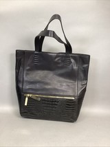 Claudia Ciuti Large Black Leather Shoulder Bag - $34.64