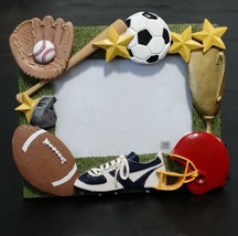 3-Dimensional Football Baseball Soccer Basketball Sports Photo Picture F... - £23.47 GBP
