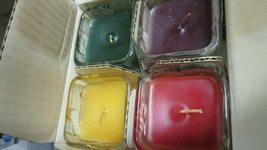PARTYLITE Scented 4 Candles Compatible with Box Compatible with Winter G... - £29.89 GBP