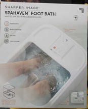 Sharper Image Spa Haven Foot Bath, Heated with Rollers and LCD Display - £137.00 GBP