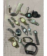 WATCHES LOT OF 17 UNTESTED OR NOT WORKING MIXED MEN/LADIES FOR ( REPAIR/... - $61.74 CAD