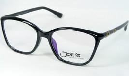 Joe&#39;s {JOE58038} col.3 Black Unique Eyeglasses Glasses Plastic Frame 50-16-135mm - £83.53 GBP