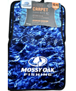 Mossy Oak Fishing Premium 4pc Full Set Auto Car Carpet Floor Mats Blue R... - $82.04 CAD