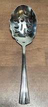 Reed &amp; Barton Brookshire stainless slotted Serving Spoon vegetable - £7.97 GBP