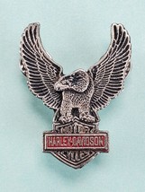 Harley Davidson Vintage 1976 Large Eagle MM Limited Chicago Vest/Jacket Pin - £13.35 GBP