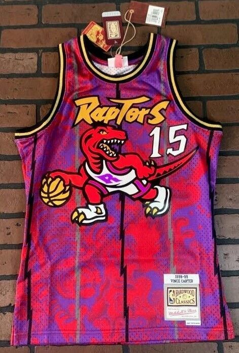 Primary image for Vince. Carter Toronto Raptors Basketball Trikot ~ Nie Getragen