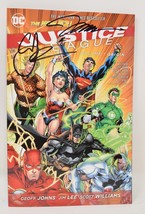 DC Justice League Vol 01 Origin The New 52 Signed by Jim Lee, Geoff Johns - £39.05 GBP