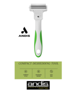 ANDIS COMPACT DESHEDDING TOOL Dematting Rake Stripper De-Matting*SMALL D... - $455.58 MXN