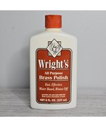 WRIGHT&#39;S Brass Polish Copper Chrome Bronze Cleaner 8oz Discontinued 50% ... - $206.98 MXN