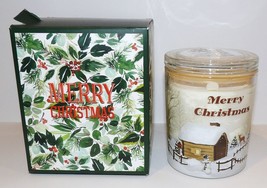 Amorxiao Merry Christmas Handmade Christmas Pine Tree 11.3 Scented Candle In Box - £33.74 GBP