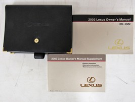 2003 Lexus ES 300 Owners Manual Original [Paperback] Lexus - £31.32 GBP