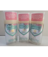 Mitchum Smart Solid for Women Clinical Performance Deodorant 2.5 oz each x3 New - $48.37