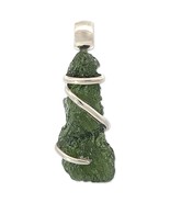 Moldavite Pendant Necklace by Stones Desire - $227.05