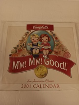 Campbell Kids Classic Collections Year 2001 Wall Calendar Approx. 11&quot;x12... - £19.95 GBP