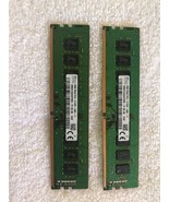 Lot of 2 SK hynix 8GB 2Rx8 2133MHz 288-pin DIMM DDR4 RAM Memory HMA41GU6... - £47.18 GBP