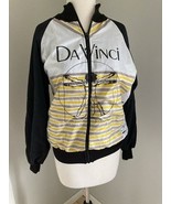 80-90s Vintage Italy Filato Folco Wool Blend Cardigan Cycling Jacket S-M - $43.56