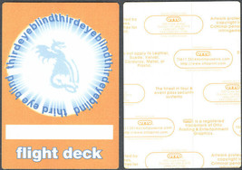 Third Eye Blind OTTO Cloth Flight Deck Pass from the2000 Dragons and Ast... - £4.71 GBP
