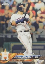 2018 Topps Chrome - Marwin Gonzalez* #38 - MLB Houston Astros World Series Champ - £2.14 GBP