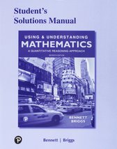 Student Solutions Manual for Using &amp; Understanding Mathematics: A Quantitative R - £66.84 GBP