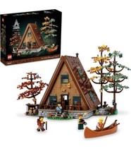 Ideas A-Frame Cabin Collectible Display Set 21338 Buildable Model Kit - New - £154.98 GBP