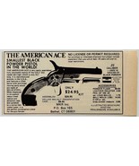 1981 MKR American Ace Powder Pistol Advertisement Guns Firearms Vintage ... - $367.32 MXN