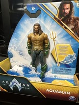 Spin Master DC Aquaman &amp; The Lost Kingdom Aquaman 4&quot; Action Figure - £10.35 GBP